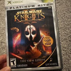Star Wars Knights of the Old Republic Xbox Game